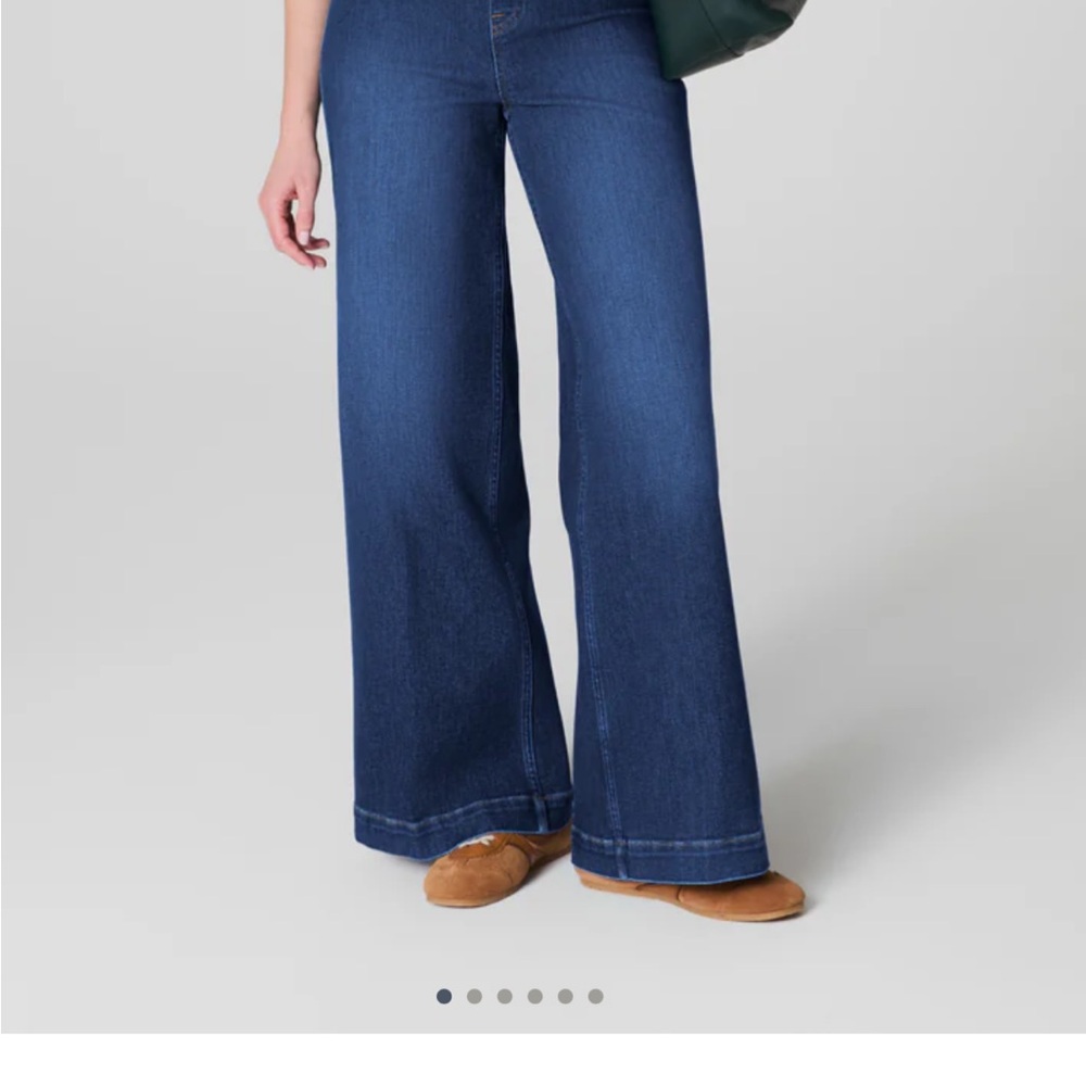 SPANX Deep Blue Flare Jeans
